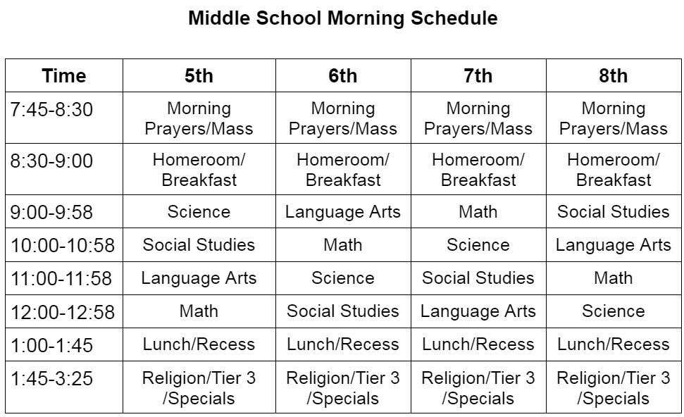 parents-middle-school-schedules